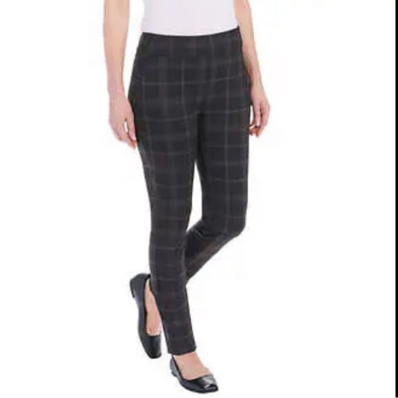 Dalia Pants - Dalia Women’s Pants Size 16 Black Plaid